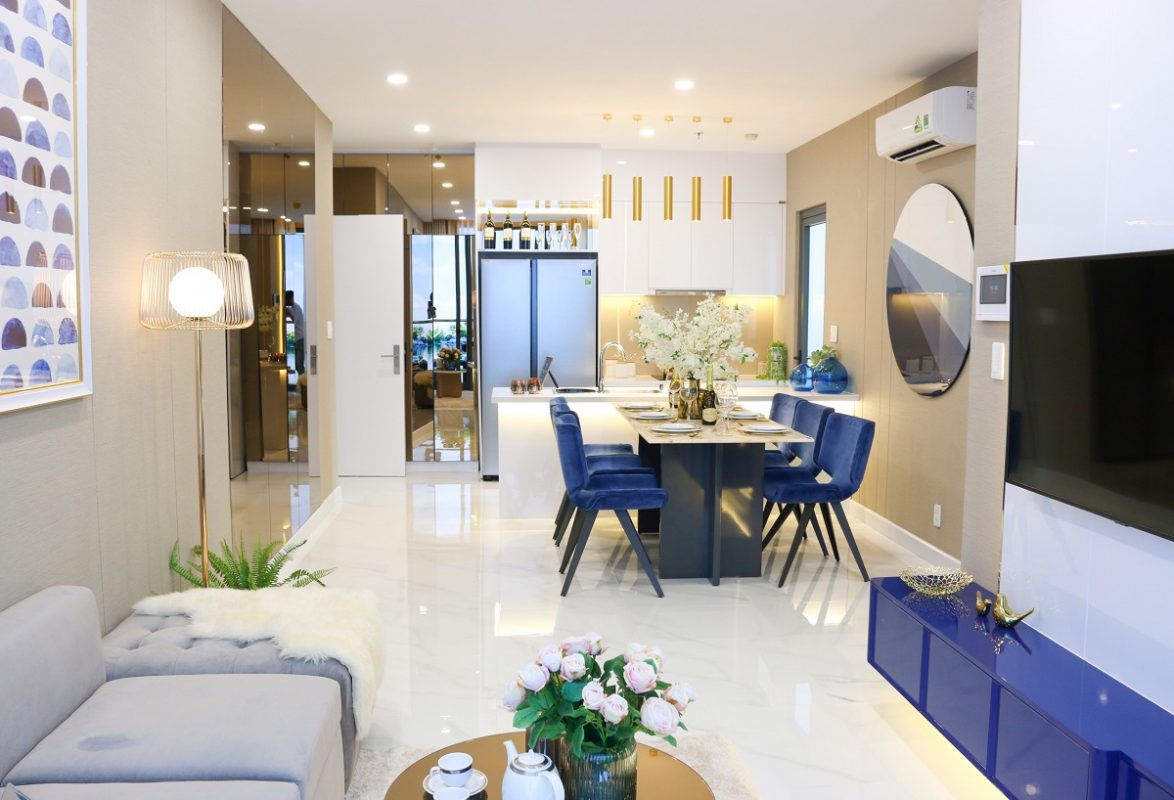 nội thất căn hộ 2 phòng ngủ
